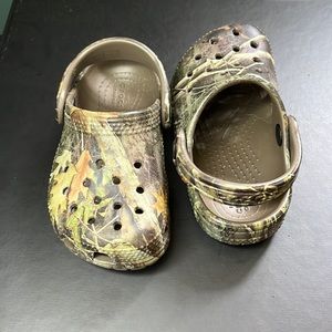 Camo Crocs Toddler
